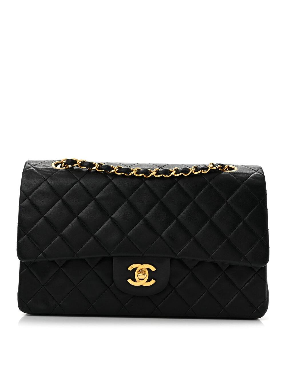Chanel Lambskin Quilted Medium Double #281473C54B